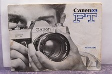 Genuine Canon QL FT Instruction Manual In English