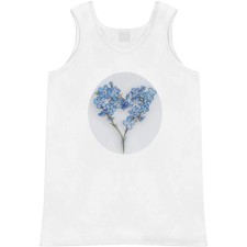'Sprig of Forget Me Nots' Adult Vest / Tank Top AV051513