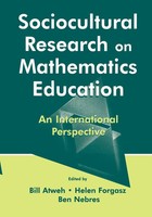 Sociocultural Research On Mathematics Education An International Perspective