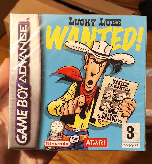 Jeu Game Boy Advance - Lucky Luke : Wanted! - Neuf Sous Blister - Rare - FR