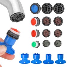 12Pcs Faucet Aerator for Cache Aerators Key Removal Wrench Tool Replace plug-in