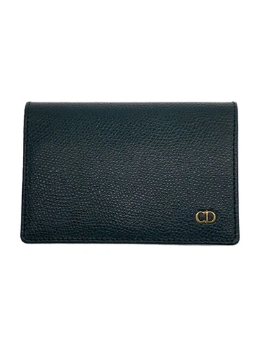 Étui à cartes Christian Dior femme cuir vert MC1928 occasion