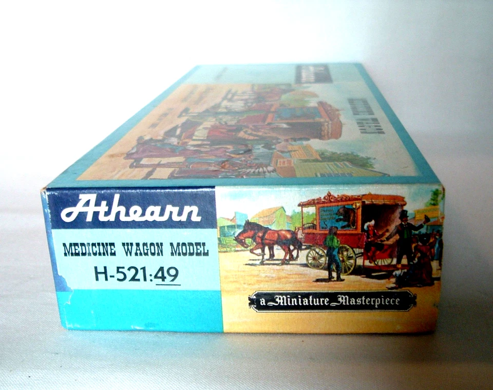 Modelo de vagón de medicina Athearn obra maestra miniatura 1962 de colección ~ sin usar, en caja Foto 3 de 4