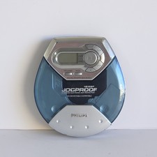 Philips AX5119/17 CD Player Blue Silver 45ESP Bass Boost CD-R Compatible 2002