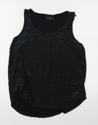 Next Damen grün Basic Tank Größe 8