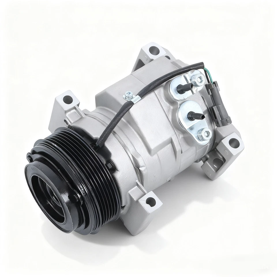 Fit Chevy Silverado Express 1500 GMC Sierra 4.3L 6.6L A/C Compressor with Clutch Foto 4 de 4