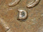 HIGH GRADE MINT ERROR 1951-D  LINCOLN WHEAT CENT OMM#2  FS#512  VF