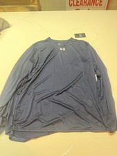 Under Armour Team Tech Shirt 1376843 - Medium Midnight Navy/ White 