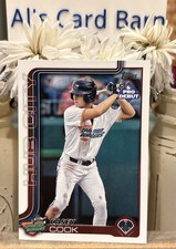 2025 Topps Pro Debut #PD-188 Casey Cook Texas Rangers Hub City Spartanburgers