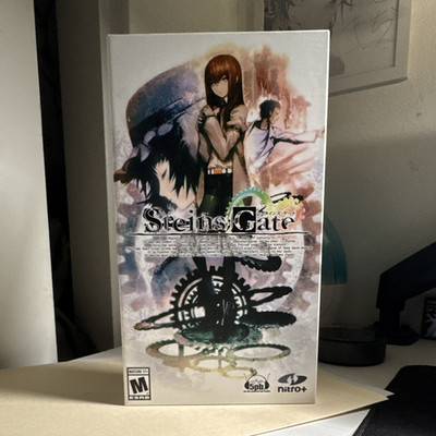 (NO PIN) RARE Stein s Gate 2014 PC Game Visual Novel GREAT CD