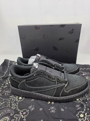 Nike Jordan 1 Retro Low OG SP x Travis Scott Black Phantom Size 13 DM7866-001
