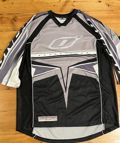 ONEAL RACING Mens Shirt Jersey Black White APOCALYPSE SIZE XXL