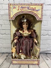 Vintage Victorian Katrina Collection Porcelain Doll Angela still in Box