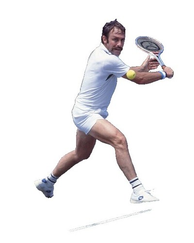 John Newcombe Fred Stolle #US38 2008 Ace Authentic US Open Jerseys