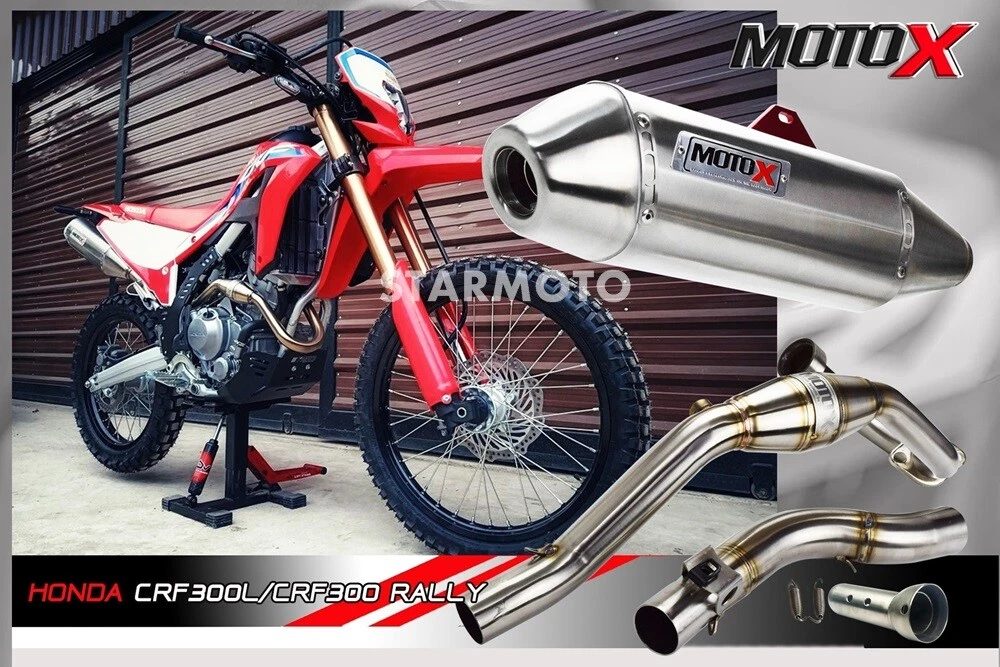 Honda crf 300 rally exhaust deals