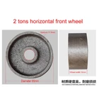 2T Horizontal Jack Iron Wheel Reel Wheels HydraulicJack Front Wheel Repair Tool