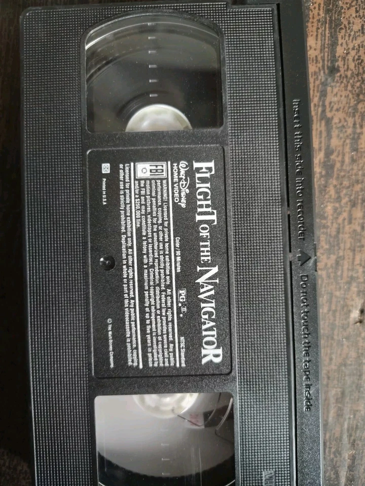 Disney's Flight of the Navigator (VHS, 1997) in box tested - Image 3 of 3