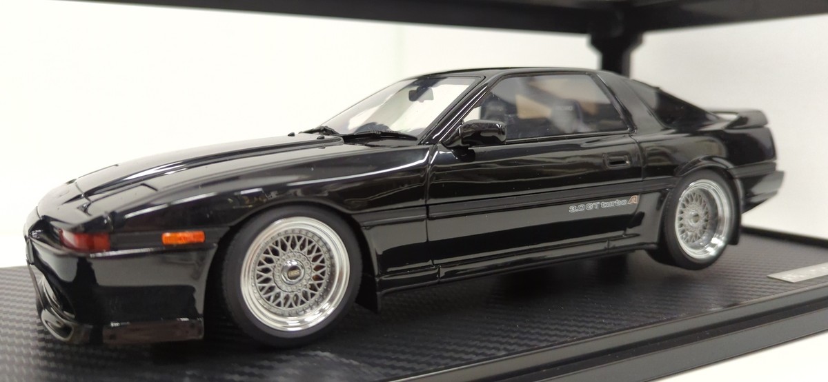 ignition model 1/18 Toyota Supra 3.0GT turbo A (MA70) Black IG1735 | eBay