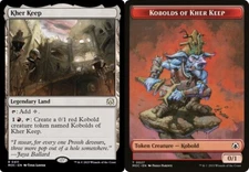 KHER KEEP w/ Kobolds Token mtg NM-M Commander March of The Machine Rare