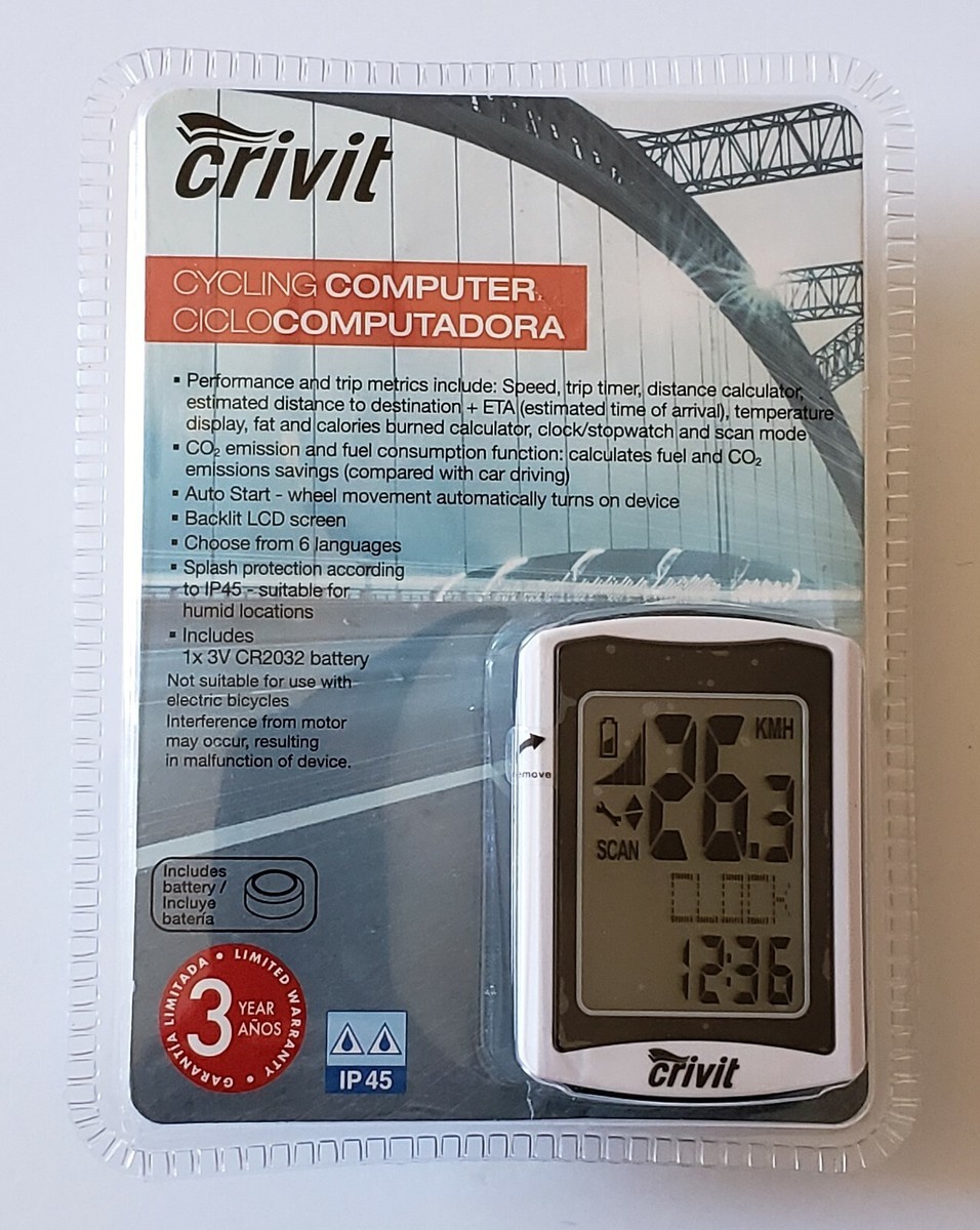 Crivit Sports Lidl Bike Computer Crivit Cycling Biking Computer