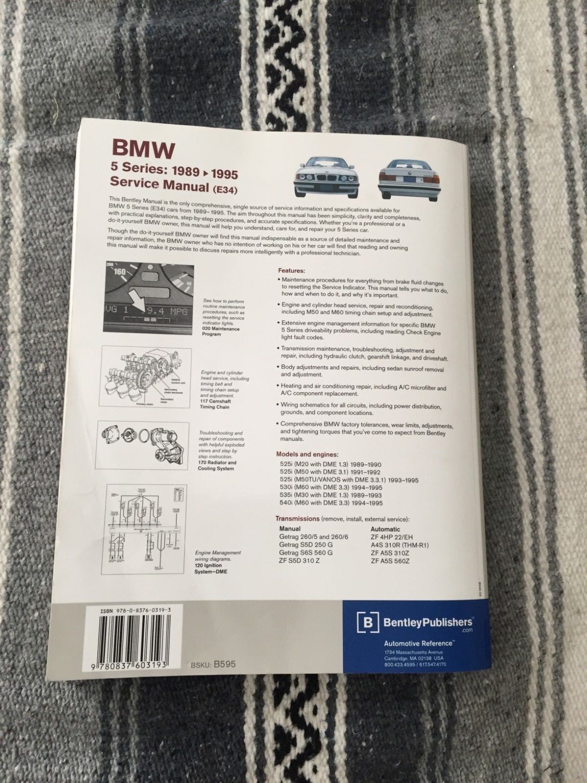 1989 1995 Bmw 5 Series Service Repair Manual