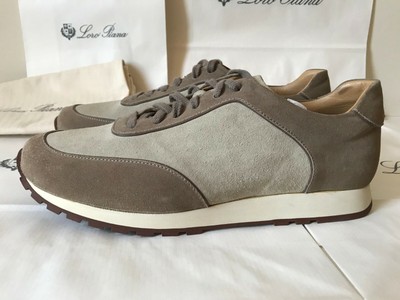 Loro Piana sneakers Week End Walk Suede Beige Size US 9 EU 43 Made in Italy  | eBay