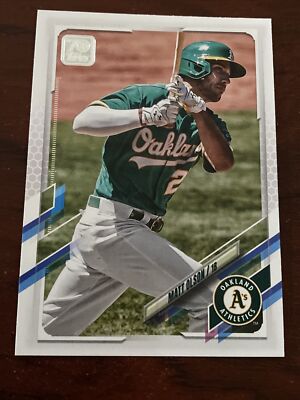 Matt Olson 2021 Topps Series 1 Baseball #218 Oakland Athletics A's B4773