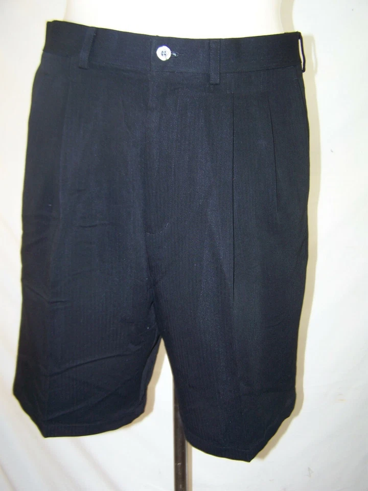 Pantalones cortos de golf Ping para hombre ropa de golf negros talla mediana Foto 2 de 4