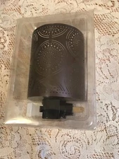 Bronze Night Light Decorative Cut Out Plug In with bulb - In Box - Kirkland