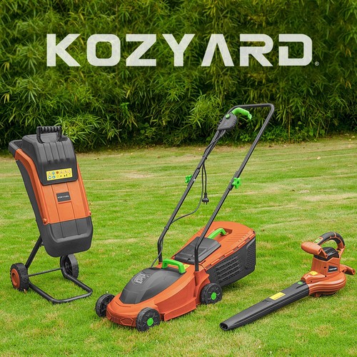 KOZYARD Rapid Garden Shredder 2400W Electric Wood Chipper w/ Collection Bag - Picture 2 of 12
