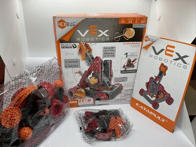 Hex Bug VEX Robotics Catapult Launcher STEM Starter. Minor Box Damage.