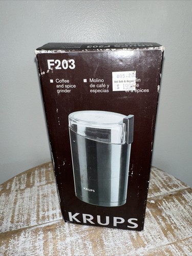 Krups (F2034251) Electric Spice and Coffee Grinder Stainless Steel - Black - 第 5/5 張圖片