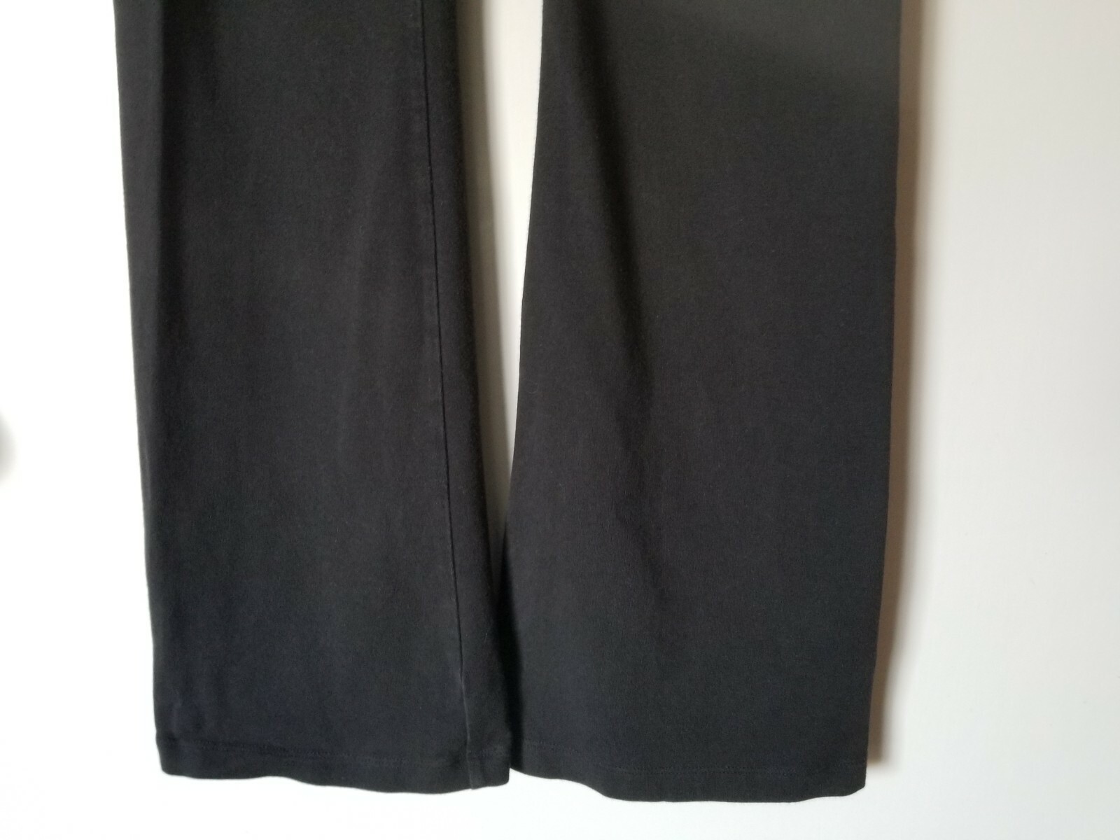 Yoga Basic Solid Black Elastic Waist Stretch Pant… - image 4
