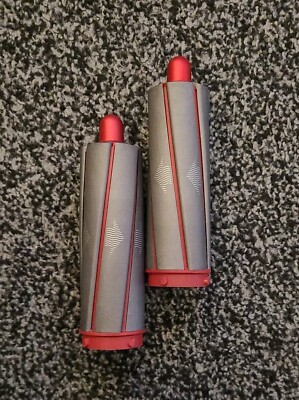 Dyson Airwrap Zubehör Short Curler Barrel x2, Geniune, Red Nickel - 40mm (gebraucht)