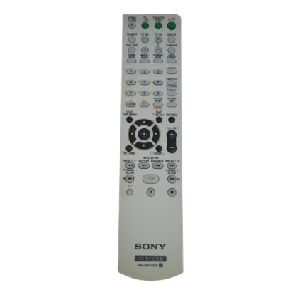 SONY RM-ADU001 Genuine DVD /AV/ System Remote Control OEM 