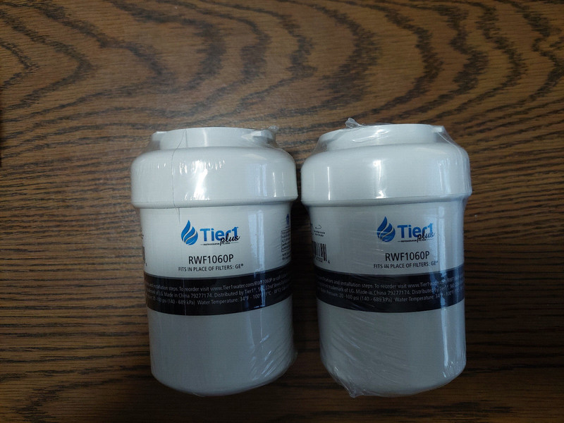 RWF1060P Refrigerator Water Filters (2) New and unopened. Clean Water!