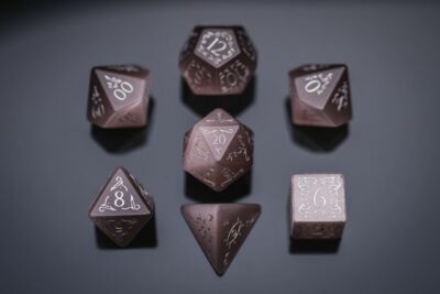 Wyrmwood Gemstone Dice WYRMWOOD GEMSTONE POLYHEDRAL DICE SET OF