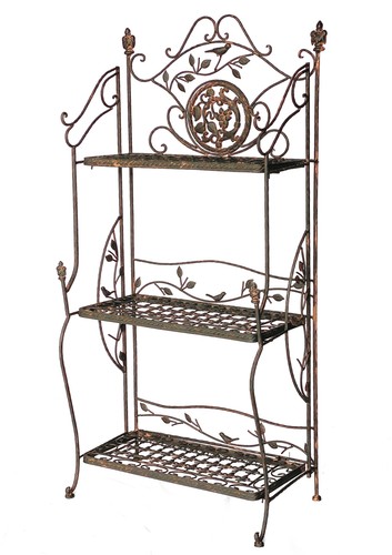 Estante Metal Vintage 1844 de Pie Antiguo 123CM para Libros la Cocina Jardín - Imagen 5 de 6