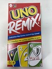 MATTEL UNO REMIX New In Box Customizable Card Game NIB