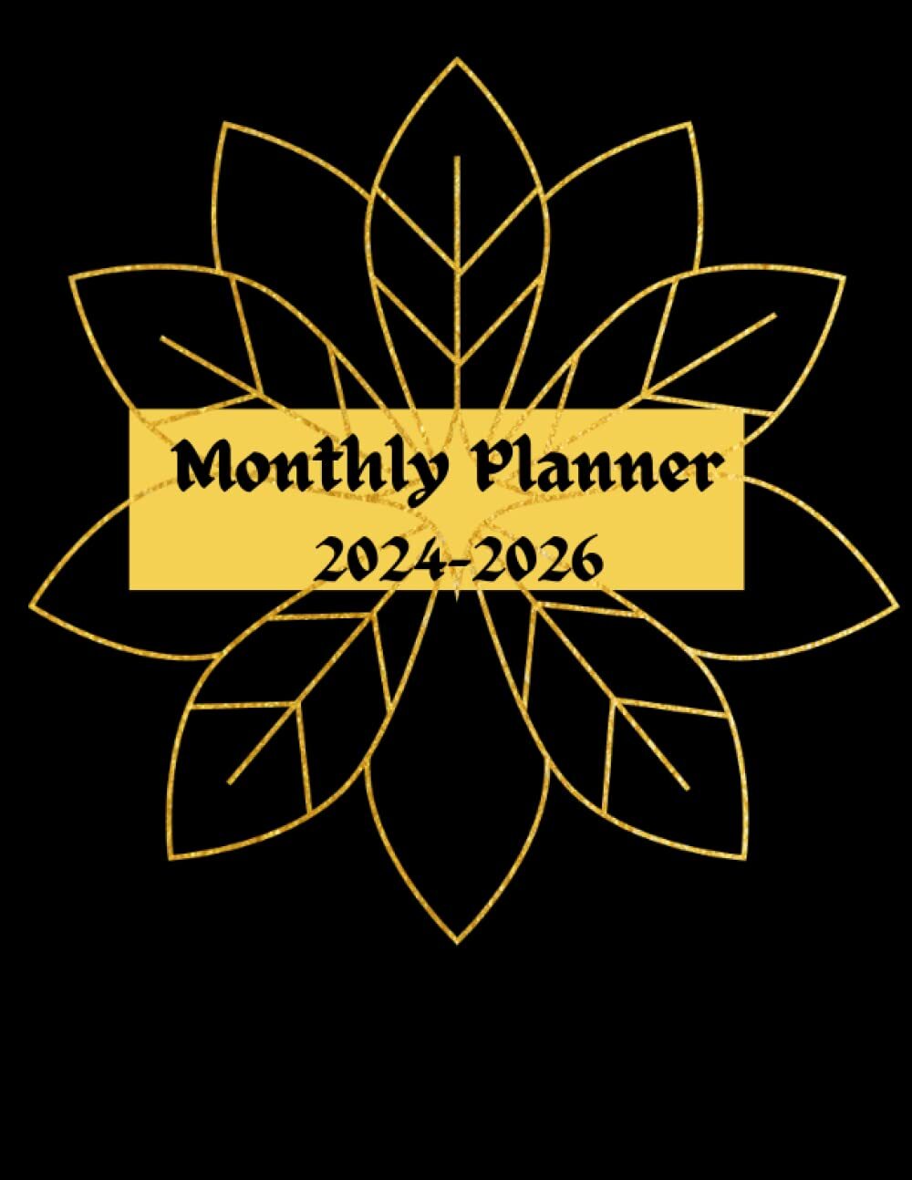 2024-2026 Comprehensive Monthly and Weekly Planner Three Year Calendar 36 Mon...