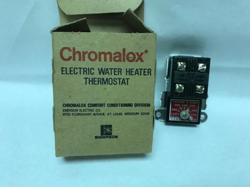 Chromalox Electric Water Heater Thermostat PCN No 41114-1