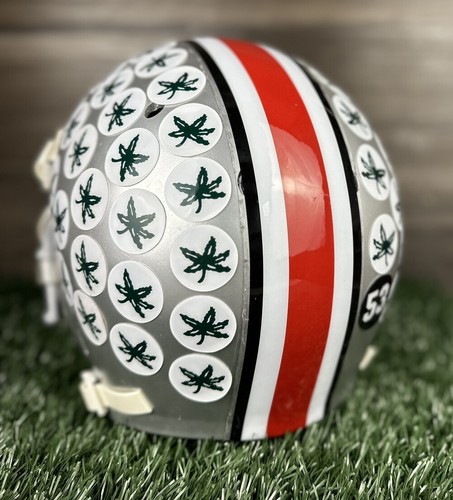 Casco de fútbol americano Schutt vintage Ohio State Buckeyes usado tamaño completo - Imagen 3 de 7