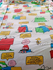3 Pc Peanuts Snoopy Charlie Brown Full Size Sheet Set Full Size Double