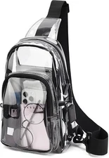 TINYAT Clear Sling Bag Stadium Approved Transparent 9065/Transparent 