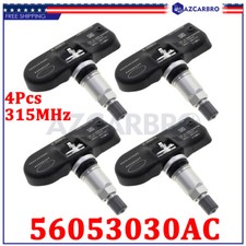 Set Of 4 For Chrysler Dodge Jeep Tire Pressure Sensor Tpms 56053030ac Set-ts01 Set Of 4 For Chrysler Dodge Jeep Tire Pressure Sensor Tpms 56053030ac Set-ts01