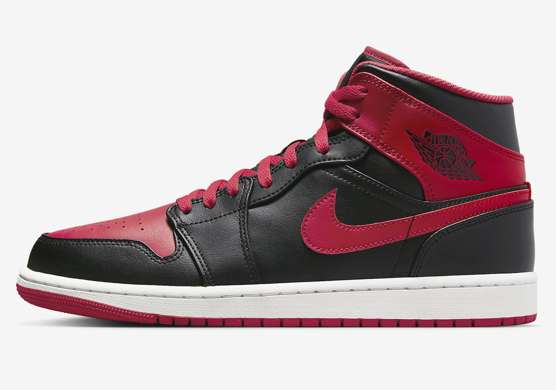 Nike Air Jordan 1 Mid Alternate Bred Red White Black DQ8426