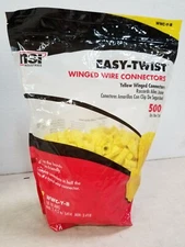 Easy-Twist Winged Wire Connector with Header, Standard Type, 18-10 AWG Wire