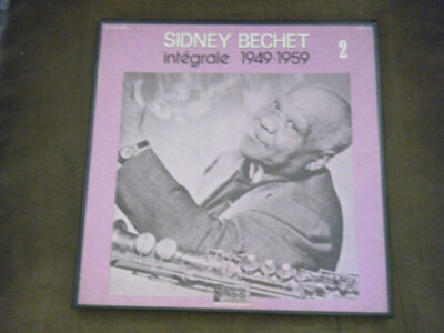 Sidney Bechet Intégrale 1949-1959  2 3xLP, Comp + Box