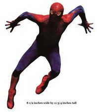 12" Spider-Man Peel Stick Decal Amazing Spiderman Wall Sticker Marvel Comics Art