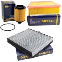 Inspektionspaket Filterset SCT FüR Opel Meriva B 1.3 Cdti S10 55KW 70KW 75 95 PS
